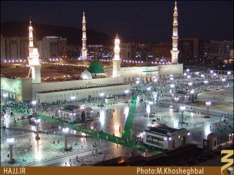 گنبد و گلدسته مسجد النبي