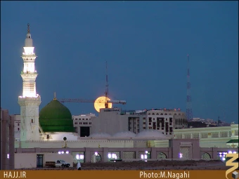 گنبد و گلدسته مسجد النبي
