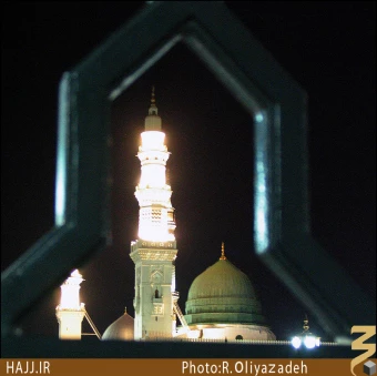 گنبد و گلدسته مسجد النبي