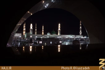گنبد و گلدسته مسجد النبي