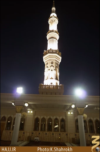 گنبد و گلدسته مسجد النبي