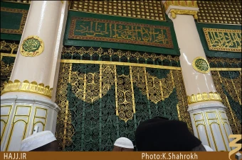 ستون هاي قديمي مسجد النبي