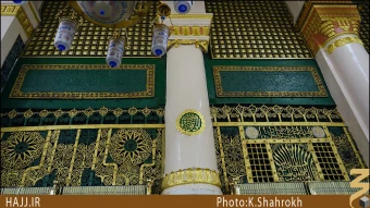 ستون هاي قديمي مسجد النبي