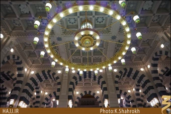 ستون هاي جديد مسجد النبي