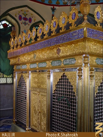 عبدالله بن امام زين العابدين، قبرستان باب الصغير