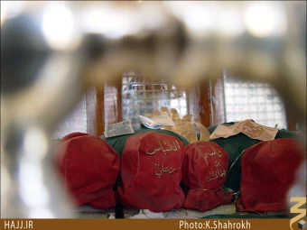 محراب امام سجاد (عليه السلام) و محل سرهاي شهداء