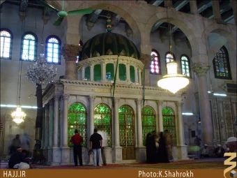 سر مبارك حضرت يحيي (عليه السلام) []