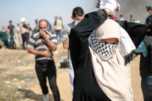 خشم فلسطين در برابر انتقال سفارت امريكا به بيت المقدس  تصاوير