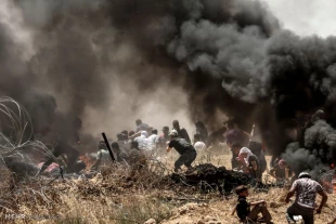 خشم فلسطين در برابر انتقال سفارت امريكا به بيت المقدس  تصاوير