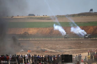 خشم فلسطين در برابر انتقال سفارت امريكا به بيت المقدس  تصاوير