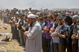 خشم فلسطين در برابر انتقال سفارت امريكا به بيت المقدس  تصاوير