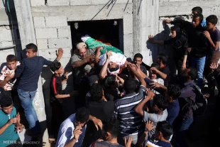 خشم فلسطين در برابر انتقال سفارت امريكا به بيت المقدس  تصاوير
