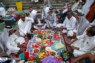 تصاويري از نخستين شب جمعه ماه رمضان در كربلا