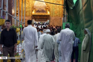 تصاويري از نخستين شب جمعه ماه رمضان در كربلا