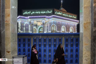 تصاويري از نخستين شب جمعه ماه رمضان در كربلا