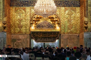 تصاويري از نخستين شب جمعه ماه رمضان در كربلا