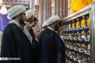 تصاويري از نخستين شب جمعه ماه رمضان در كربلا