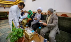 هيئت پاكستاني: زيارت حرم امير المؤمنين مايه افتخار و شرافت است 