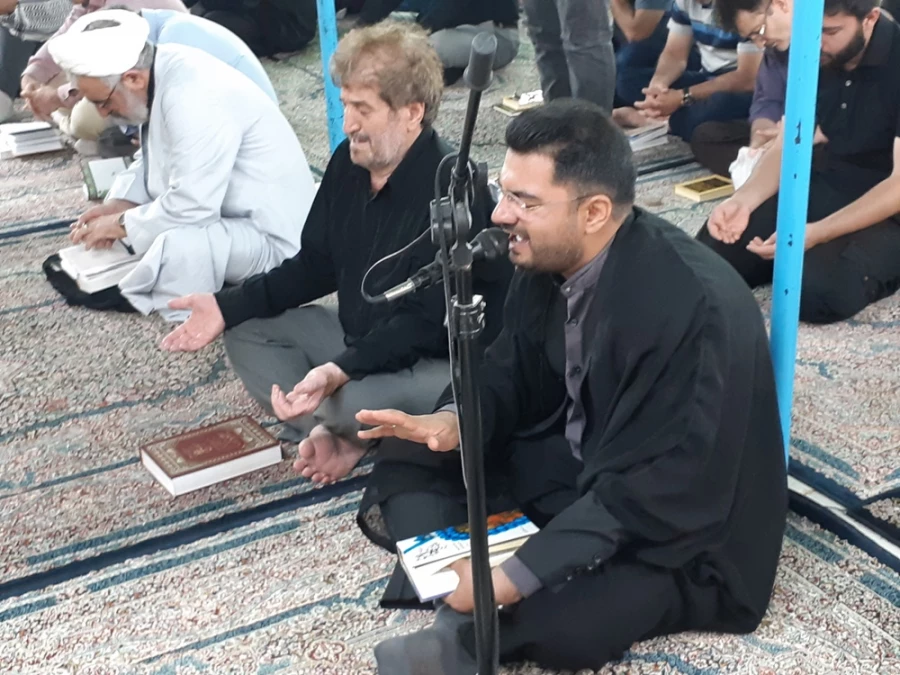 مراسم احياي شب قدر در خيمه گاه حسيني