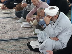 مراسم احياي شب قدر در خيمه گاه حسيني