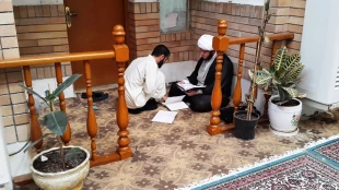 پرورش علماي بزرگ در مدرسه آيت‌الله كاشف الغطا در نجف اشرف - تصاوير