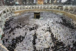 حضور دوميليون نمازگزار در شب قدر مسجدالحرام