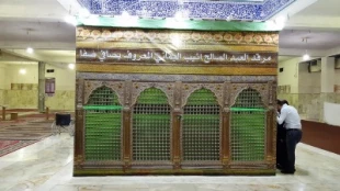 عنايت حضرت علي (ع) به صافي صفايماني در نجف اشرف  تصاوير