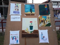 شعر، هنر و ادبيات در جمعه‌بازار فرهنگي كربلا  تصاوير