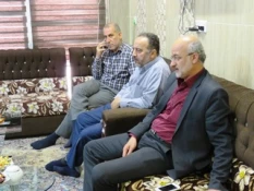 ديدار مدير عامل شركت شمسا با نماينده بعثه رهبري در كربلا 