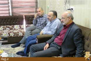 ديدار مدير عامل شركت شمسا با نماينده بعثه رهبري در كربلا 