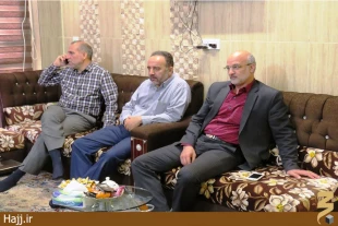 ديدار مدير عامل شركت شمسا با نماينده بعثه رهبري در كربلا 