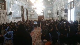 همايش بانوان حج گزار گلستاني برگزار شد