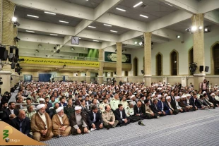 رهبر معظم انقلاب اسلامی در دیدار دست اندرکاران حج امسال:

حج واقعی زیمنه ساز وحدت، همدلی و یکصدایی مسلمانان است 12