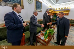 بازدید سفیر روسیه در عراق از حرم امیر مومنان 2