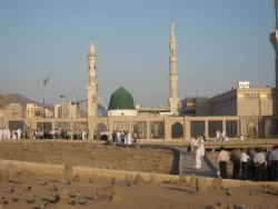 نمایی از قبرستان بقیع  - 26 تیرماه 1397 2