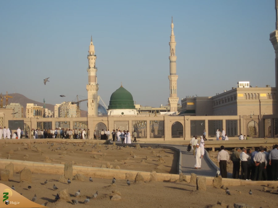 نمایی از قبرستان بقیع  - 26 تیرماه 1397 2