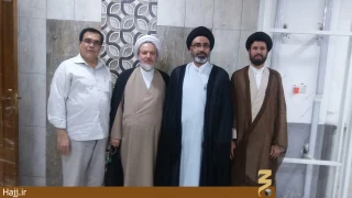 دیدار مسئول بعثه کاظمین با تولیت حسینیه حیدریه