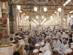 مسجدالنبی(ص)؛ صحنه همبستگی و نمایش برادری مسلمانان 8
