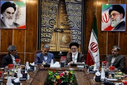 دیدارهیئت کنسولی اعزامی به حج 97 با سرپرست حجاج ایرانی 2