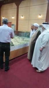بازدید مسئول بعثه کاظمین از نمایشگاه سیره نبوی - تصویری