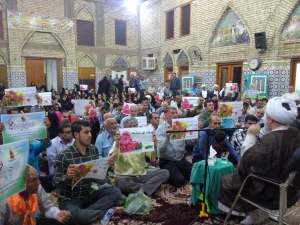 جشن میلاد امام رضا (ع) در کاظمین