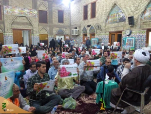 جشن میلاد امام رضا (ع) در کاظمین