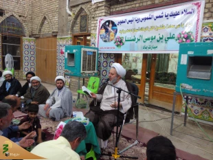 جشن میلاد امام رضا (ع) در کاظمین