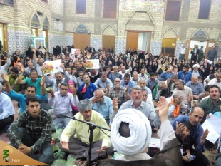 جشن میلاد امام رضا (ع) در کاظمین