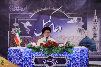 نخستین دعای کمیل زائران ایرانی در شهر پیامبر 5