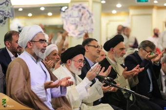 نخستین دعای کمیل زائران ایرانی در شهر پیامبر 11