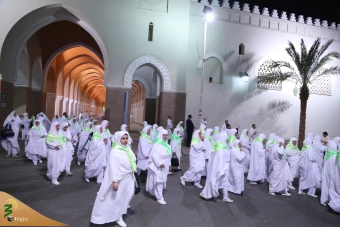 مسجد شجره، میقات زائران حج 5