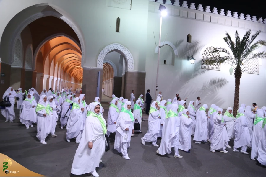 مسجد شجره، میقات زائران حج 5