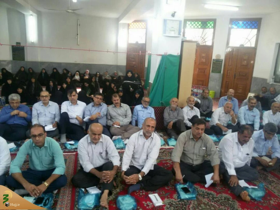 زائران حج جویباربا مناسک حج آشنا شدند  4