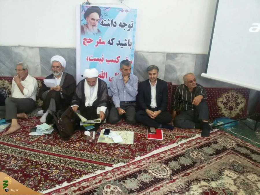 زائران حج جویباربا مناسک حج آشنا شدند  7
